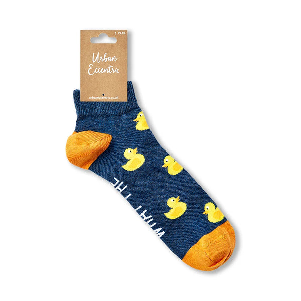 "What The Duck" Short Duck Socks