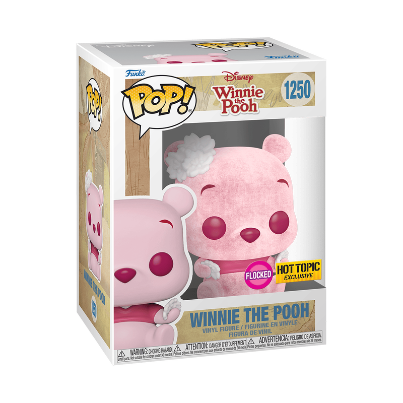 Pop! Winnie the Pooh Cherry Blossom (Flocked)