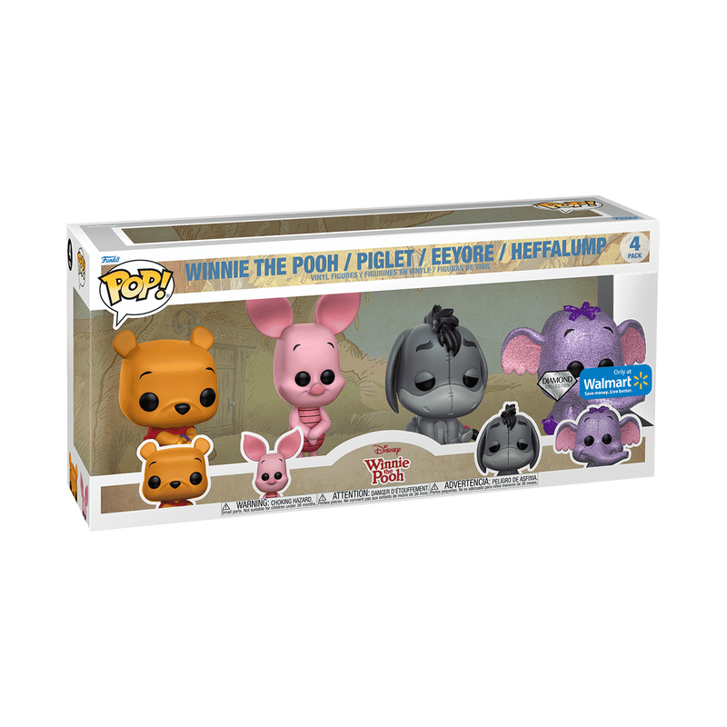 Pop! Winnie the Pooh (Diamond) 4-Pack
