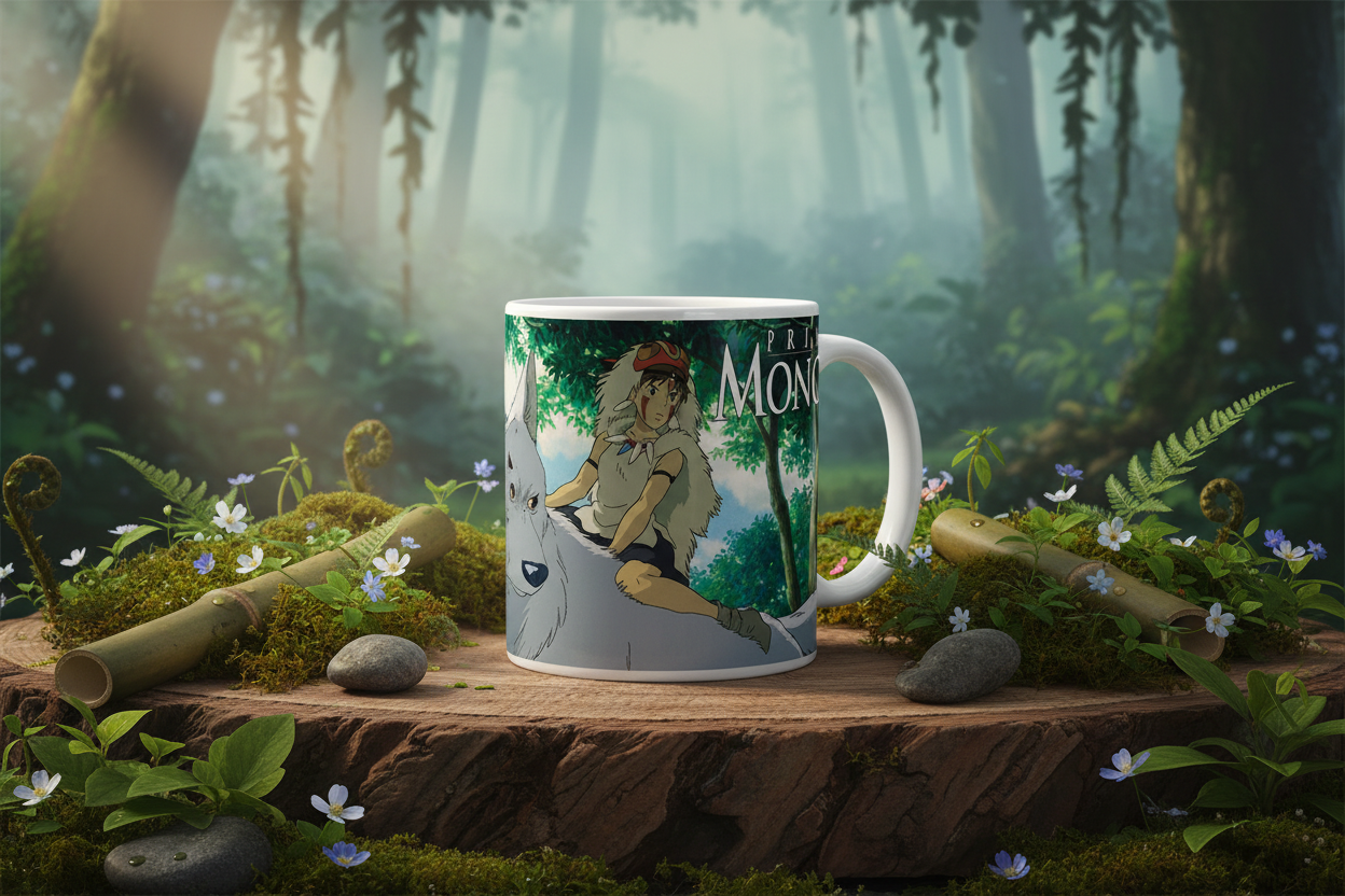 Studio Ghibli Mug - Princess Mononoke