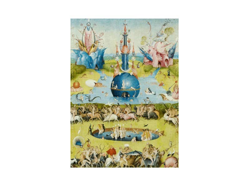 Tea towel, Hieronymus Bosch, The Garden of Earthly Delights