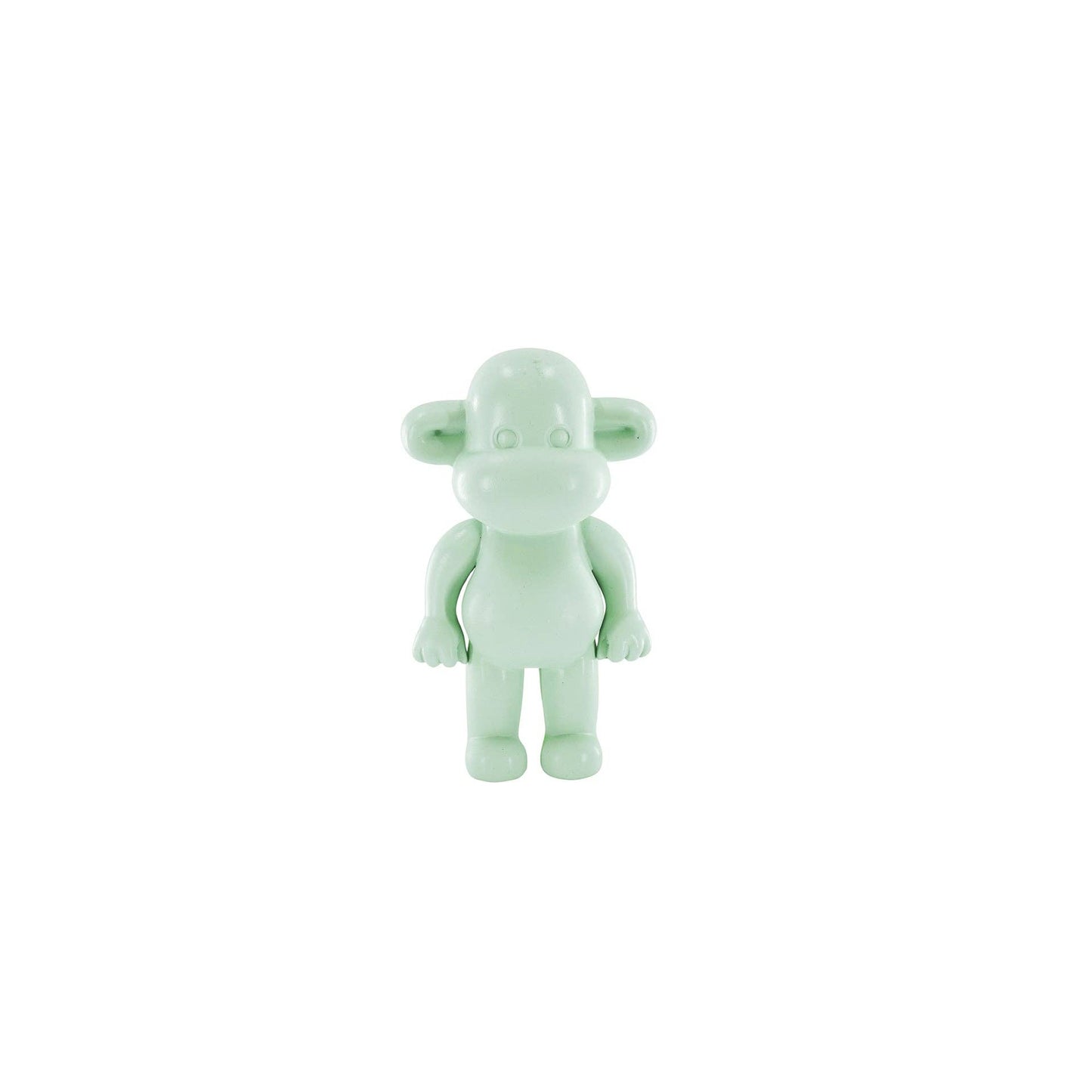 Ornament - Monkey Figurine 'The Legend' - Polyresin - Mint Green - 11x7x19cm