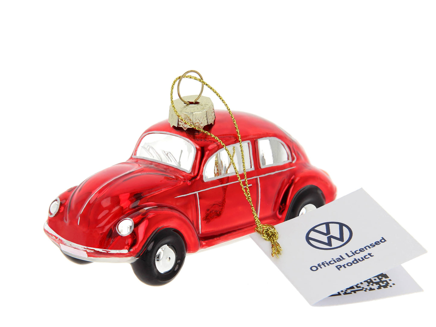 Red VW Beetle Christmas Decoration