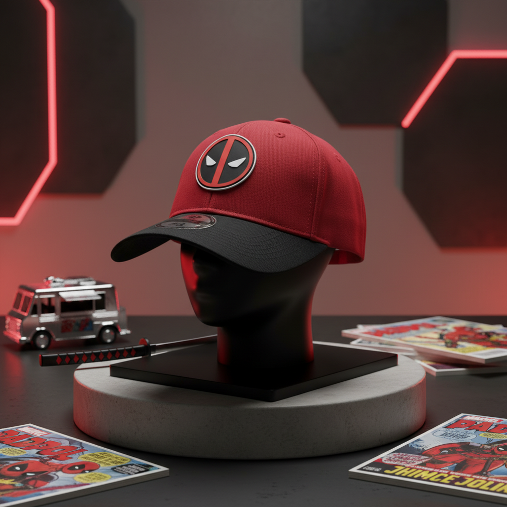 Cappellino Marvel - Logo Deadpool