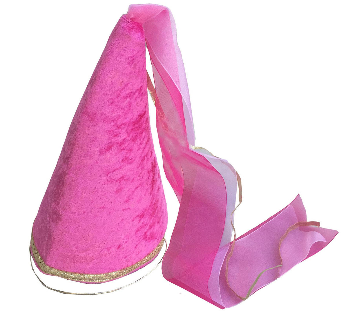 Fairy Cone Crown Rose Velvet