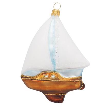 Sailboat Christmas Ball