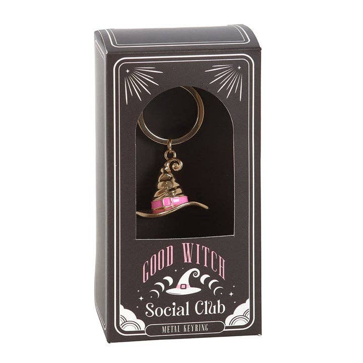 Witch Hat Keychain from the Good Witches Social Club