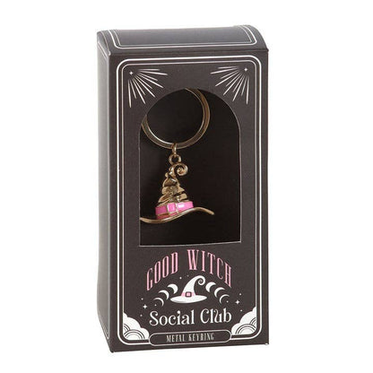 Witch Hat Keychain from the Good Witches Social Club