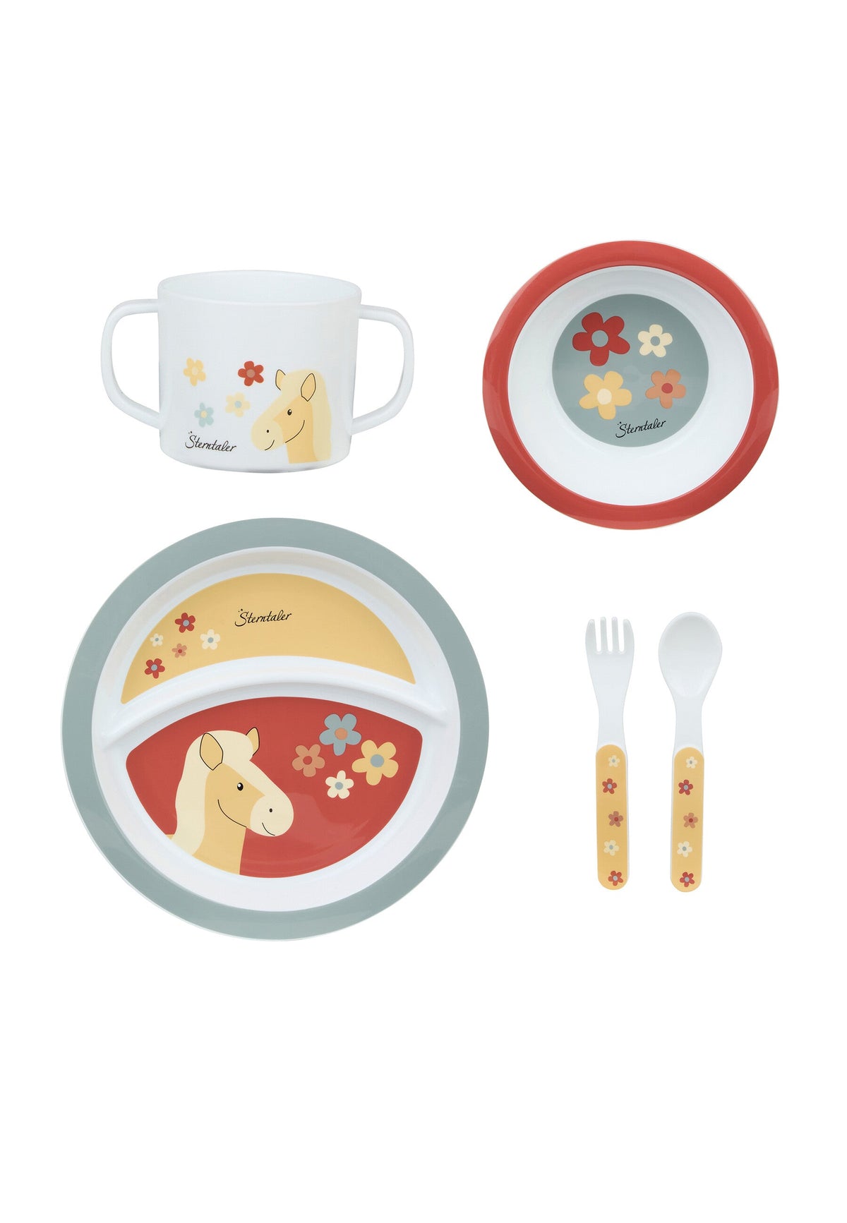 Coffret repas enfant Cheval Sunny