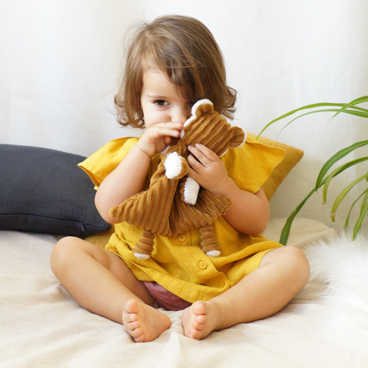 Doudou baby Spéculos le tigre