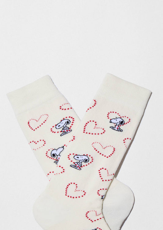 BeSnoopy Heart Socks - 100% Organic Cotton