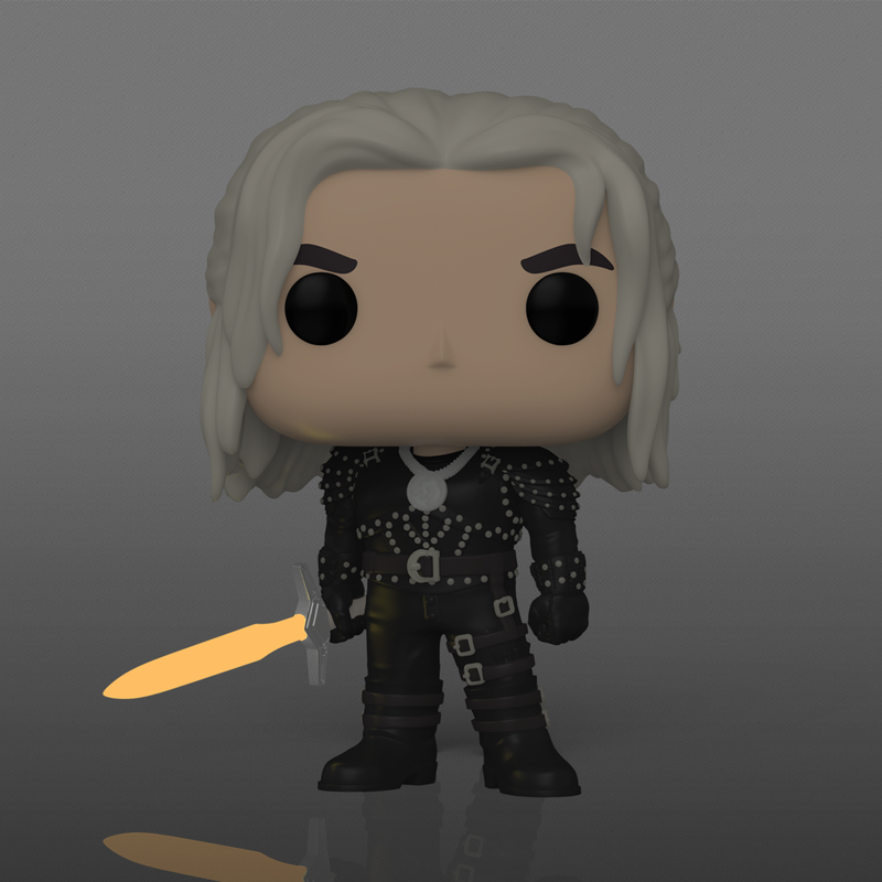 Pop! Geralt avec épée (Glow)