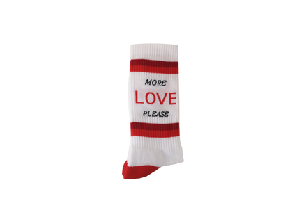 More Love Please Socks