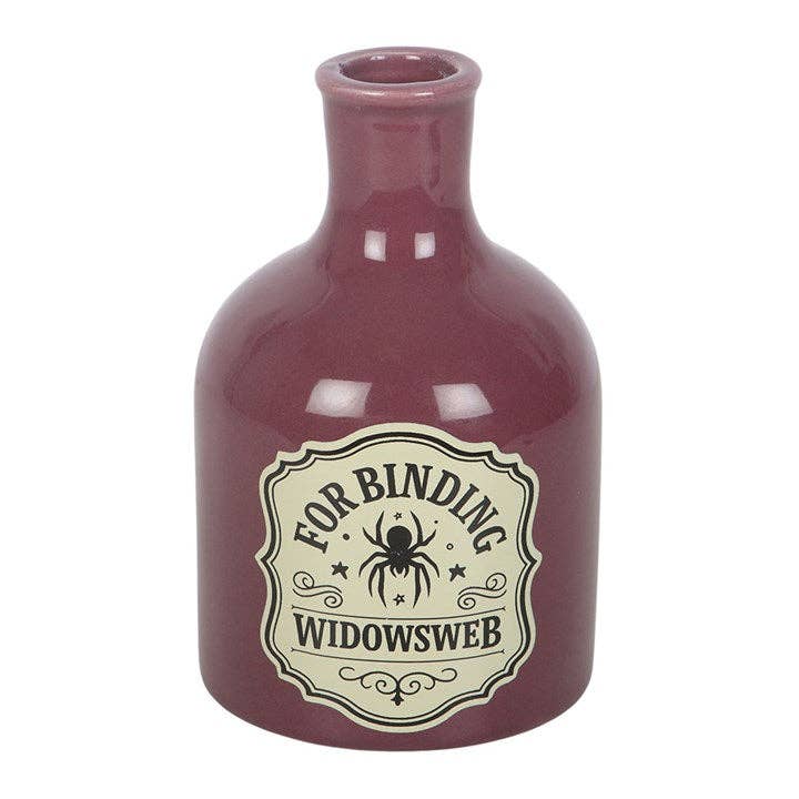 Vase-bouteille de potion et porte-bougie Widowsweb