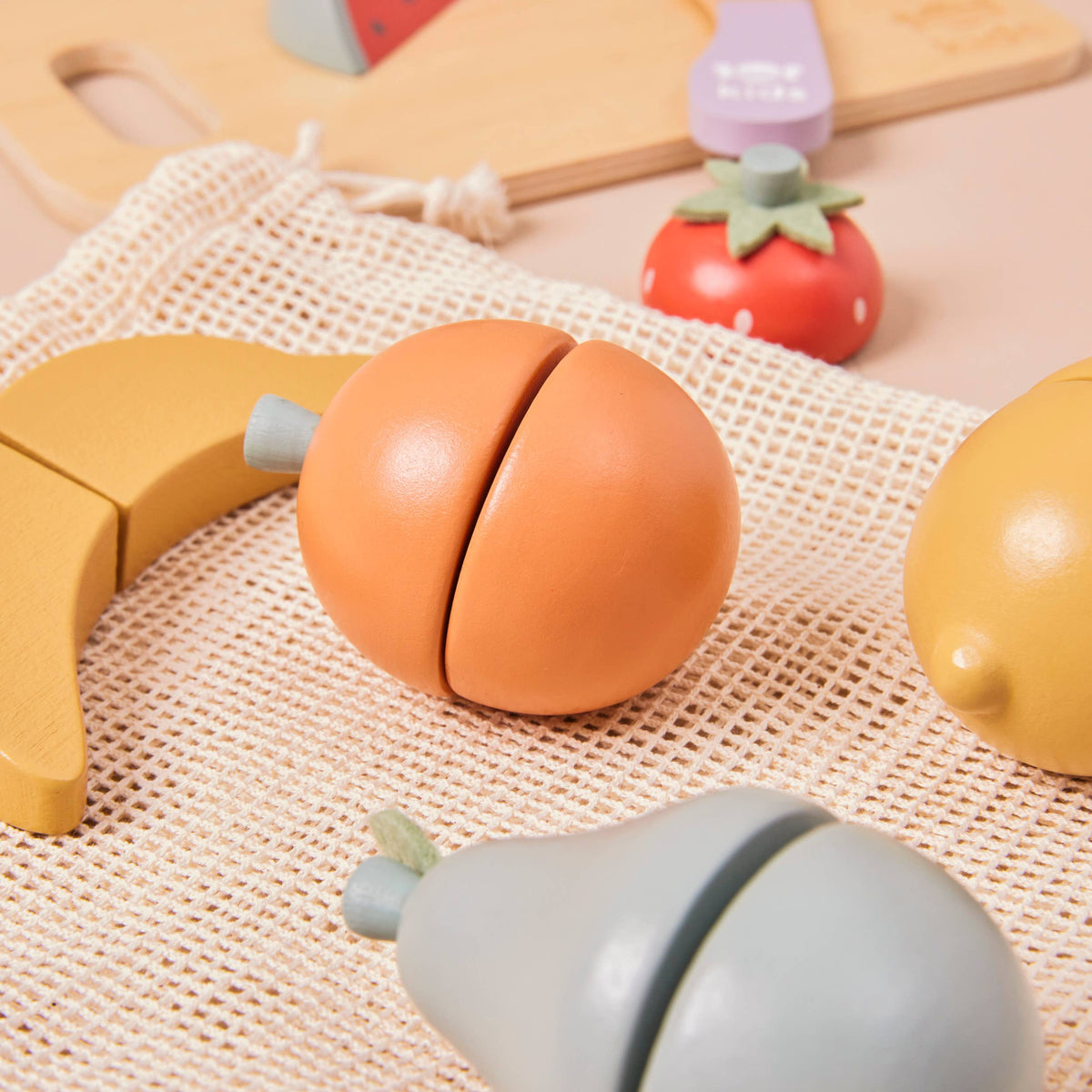 Wooden Food Play Set for Children (FSC certified)