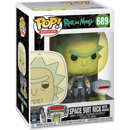 pop space suit rick with snake 689