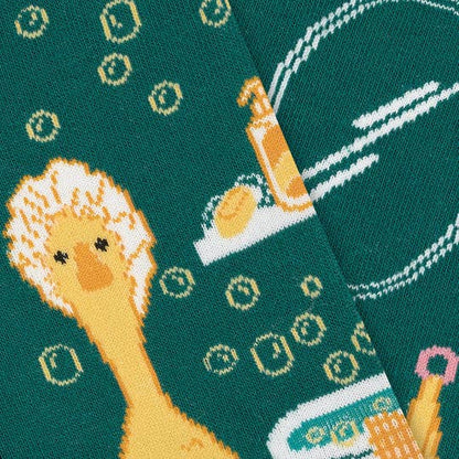 Duck in Bathtub Socks