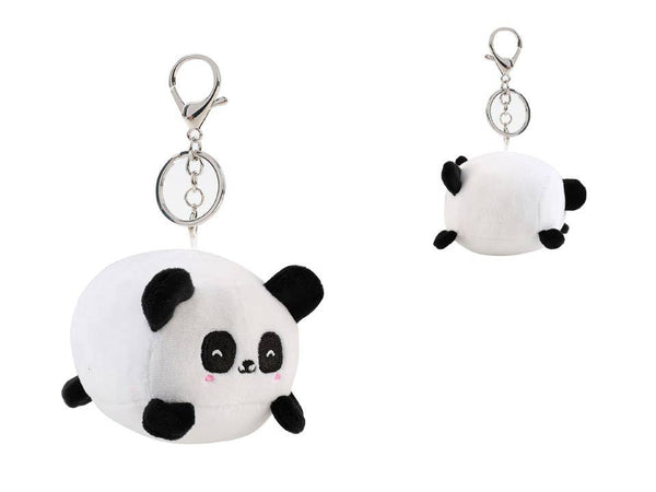 "Pandastic" Panda Plush Keychain