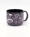 Mug Champignons Gravé à la Main – 443 ml