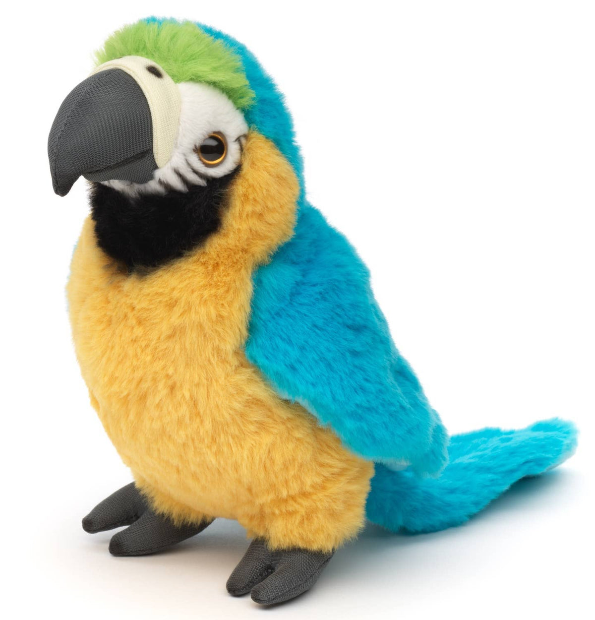 Peluche perroquet ara bleu