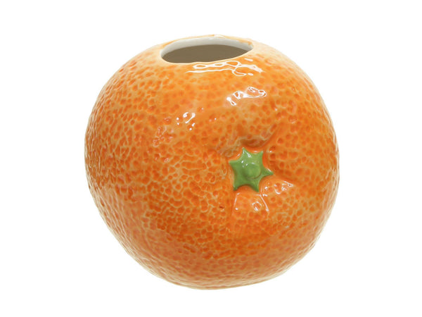 Small Orange Vase