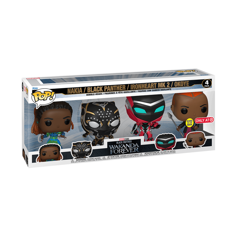 Pop! Black Panther: Wakanda Forever 4er-Pack (SE)