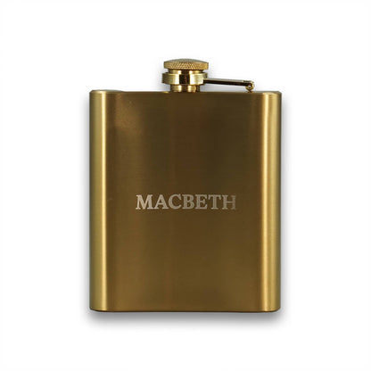 Flasque 7oz Shakespeare - Macbeth