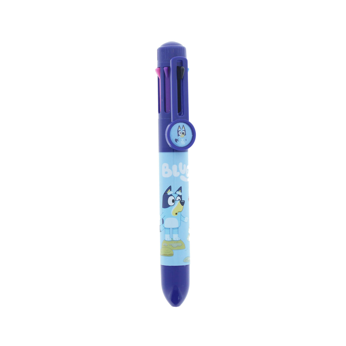 Bluey multicoloured pen