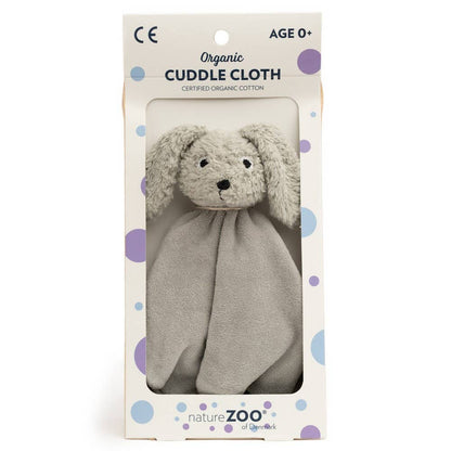 Organic Grey Rabbit Plush Toy