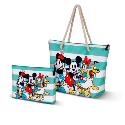 Disney Mickey Mouse Together Sun Beach Bag, Blue