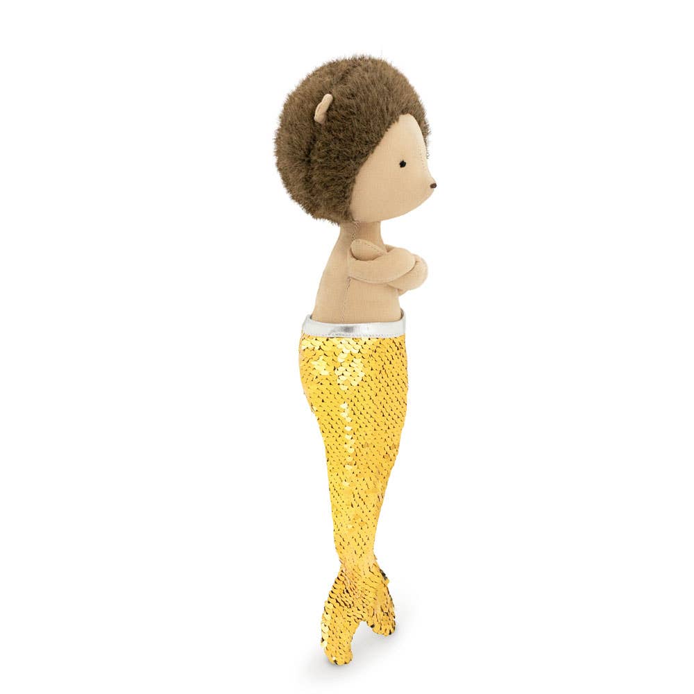 Peluche di cotone, Henry il Riccio: Sirena - 29 cm - 3+