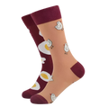 Chaussettes Dépareillées Poussins et Œufs