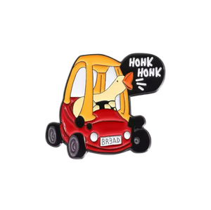 Pin's Oie en Voiture "Honk Honk"