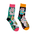 Chaussettes Dépareillées Chat Chanceux
