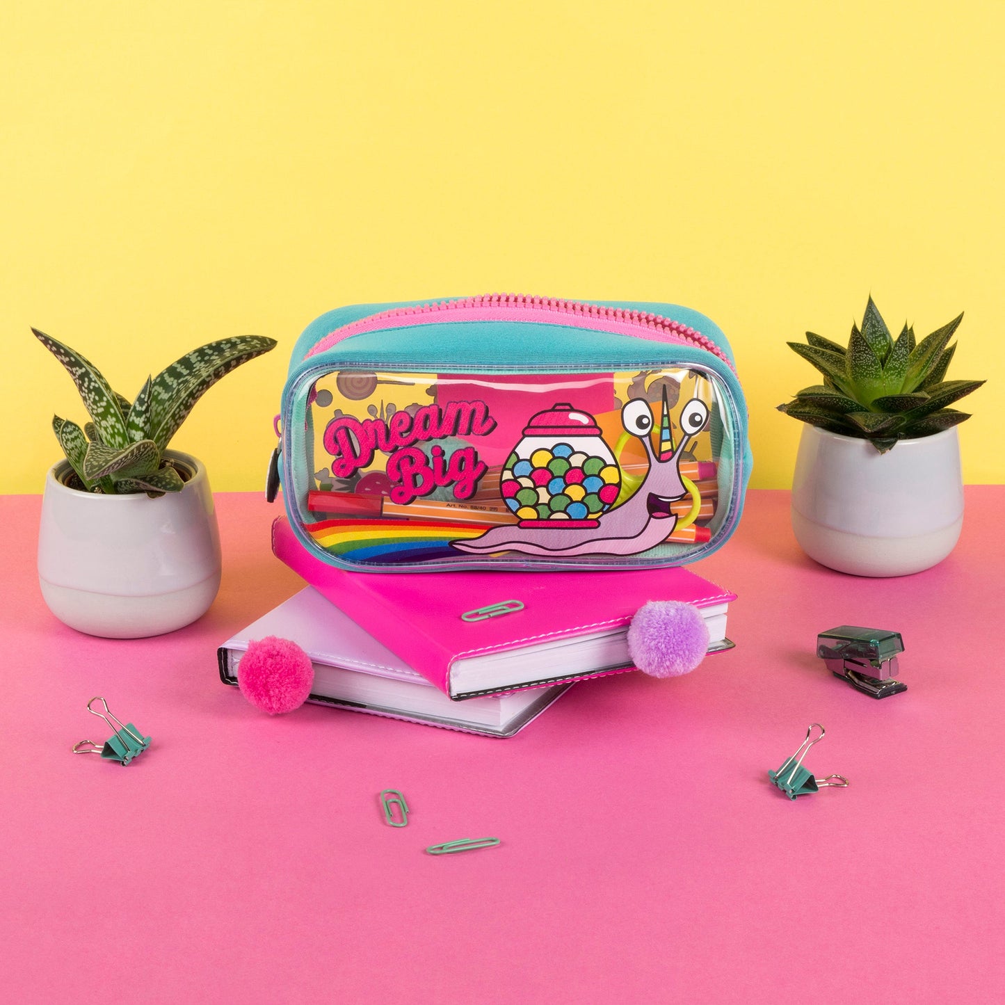 Trousse scolaire en PVC – Snail