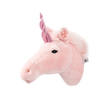 Julia the pink unicorn plush wall decoration