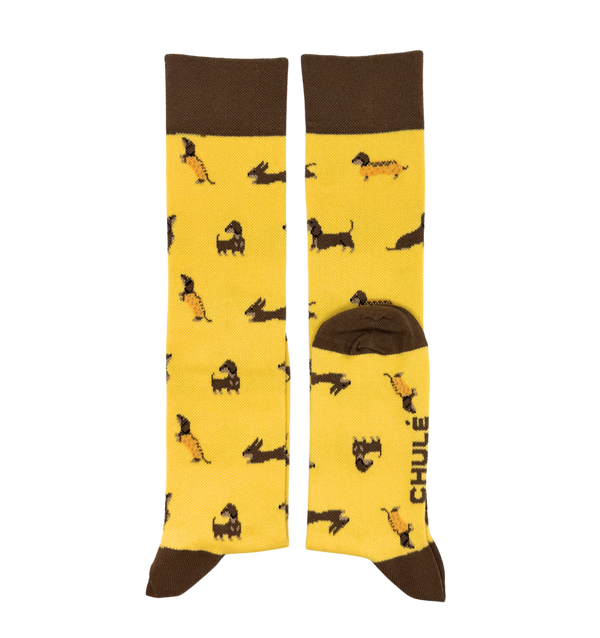 Chaussettes de Compression « Kiko – Chien Teckel » - Chulé