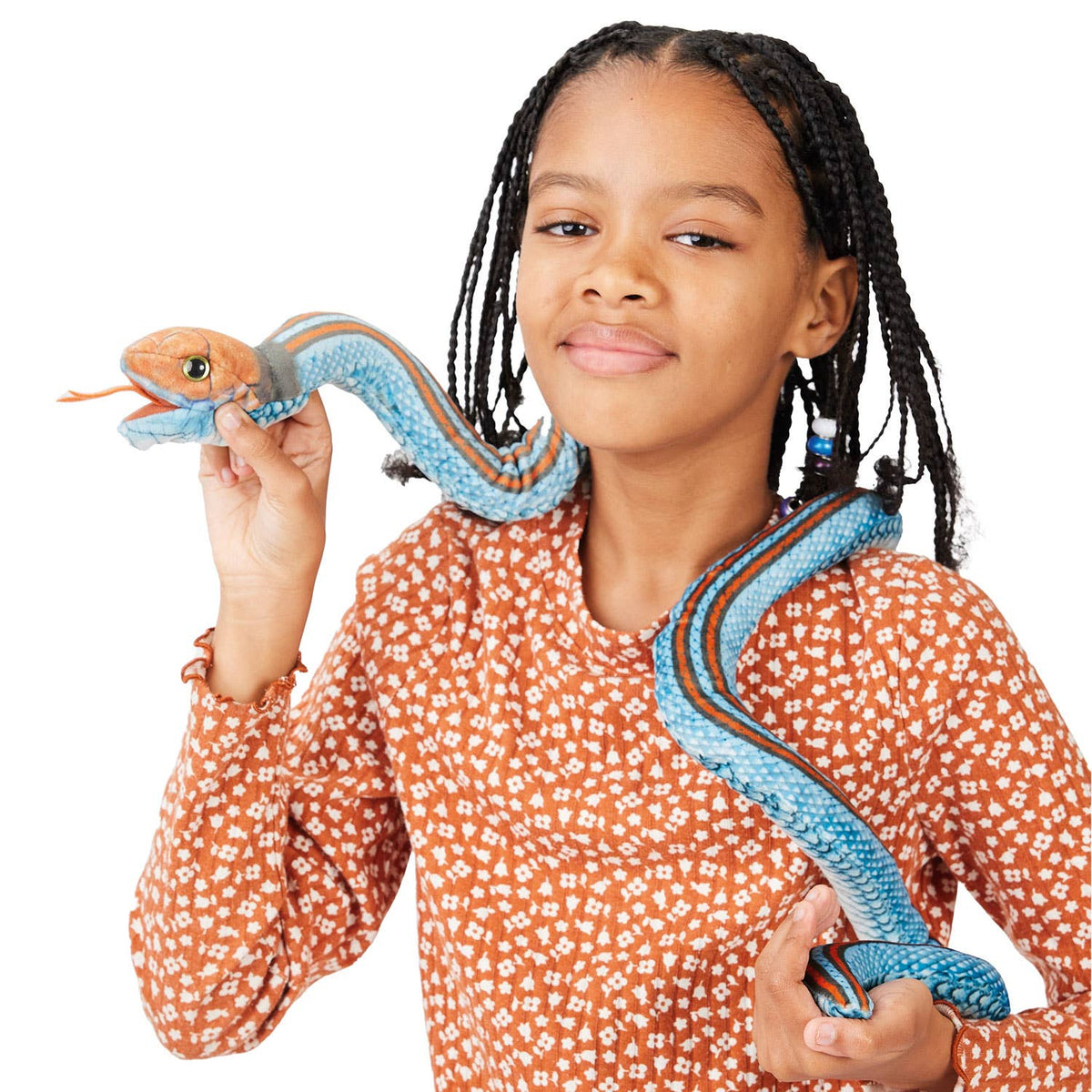 Marionetta da dito a forma di serpente giarrettiera di San Francisco