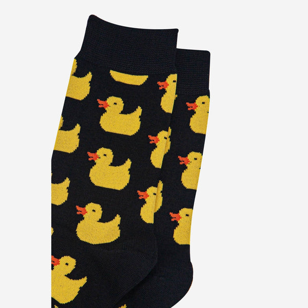 Rubber Duck Black Socks