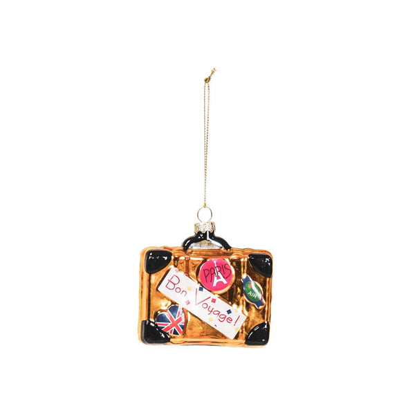 Christmas Ball Travel Suitcase