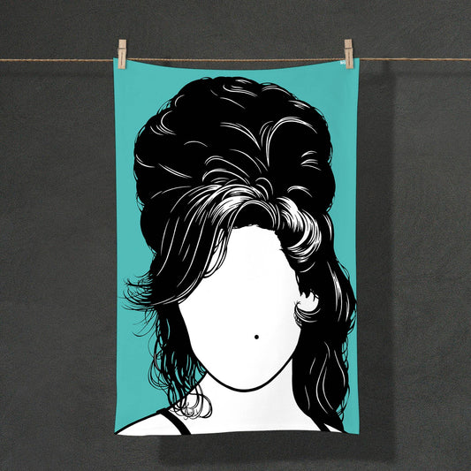 “Amy Winehouse” tea towel