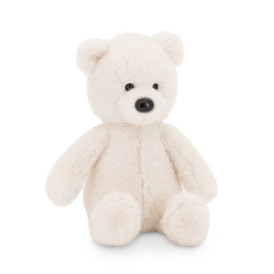 White teddy bear soft toy - 25 cm - 0+