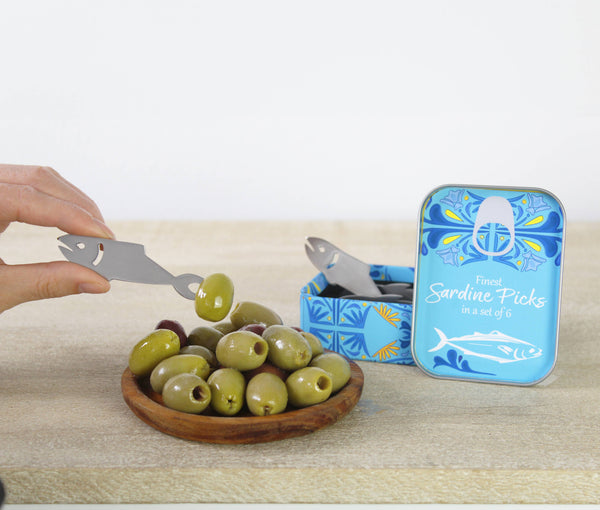 Sardine Olive Picks 6-Pack