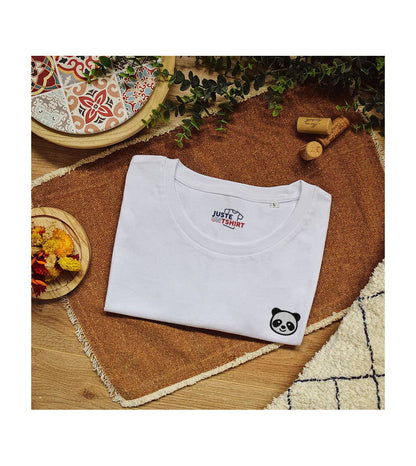 Panda Embroidered T-shirt