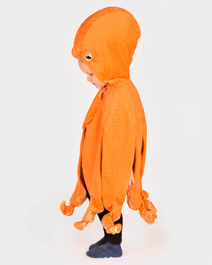 Octopus costume size 98-104 cm for children aged 2-4 years