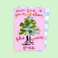 Unsere Liebe ist größer als der höchste Baum.
