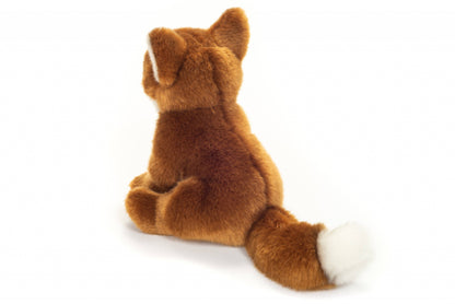 Sitting Red Fox Plush Toy
