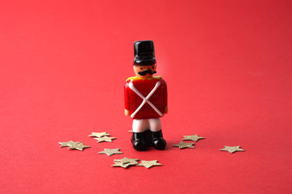 Nutcracker glass figurine