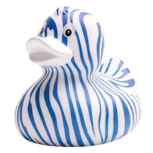Canard Zèbre - Bleu