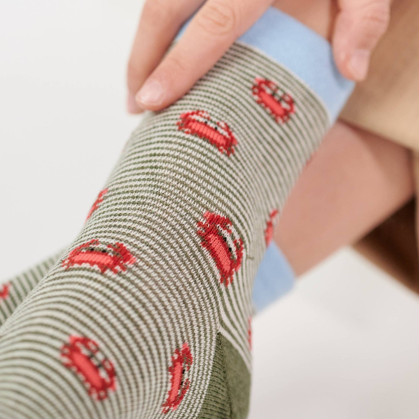 Children's Animal Socks - Crab